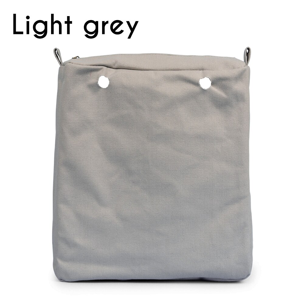 Encarte para lienzo de Tela, forro de inserción para forro de lona, bolsillo interior impermeable para Obag OCHIC: Light grey