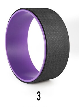 Yoga Wheel - 33x13cm - TPE + ABS - 1.4kg - Multi-colored: Blue