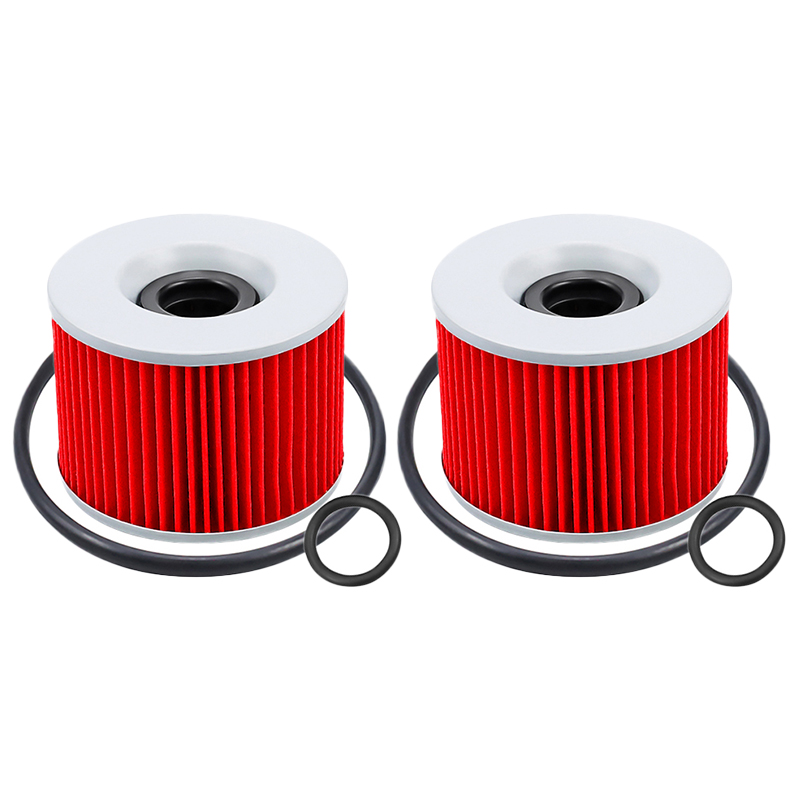 Motorcykel oliefilter til kawasaki  el250 el 250 eliminator 1990-1995 ex250r ninja 250 1986 gpx 250 1988 gpx 600r 1988-2000: 3 stk. gul