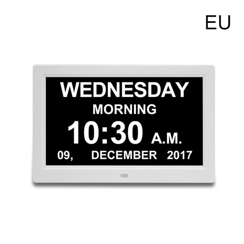 10.1 Inch 1024x600 RGB Digital Clock Calendar with Date Reminder: W-EU