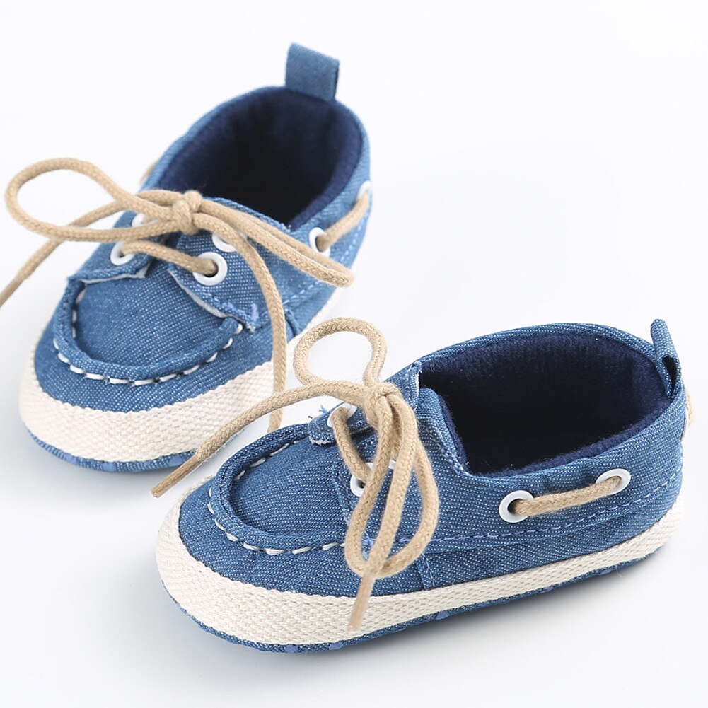 -Né Bébé Garçon Et Fille à Semelle Souple Chaussures de Berceau Décontracté Chaussures De Sport enfants Chaussures Antidérapantes Chaussures: Bleu / 12