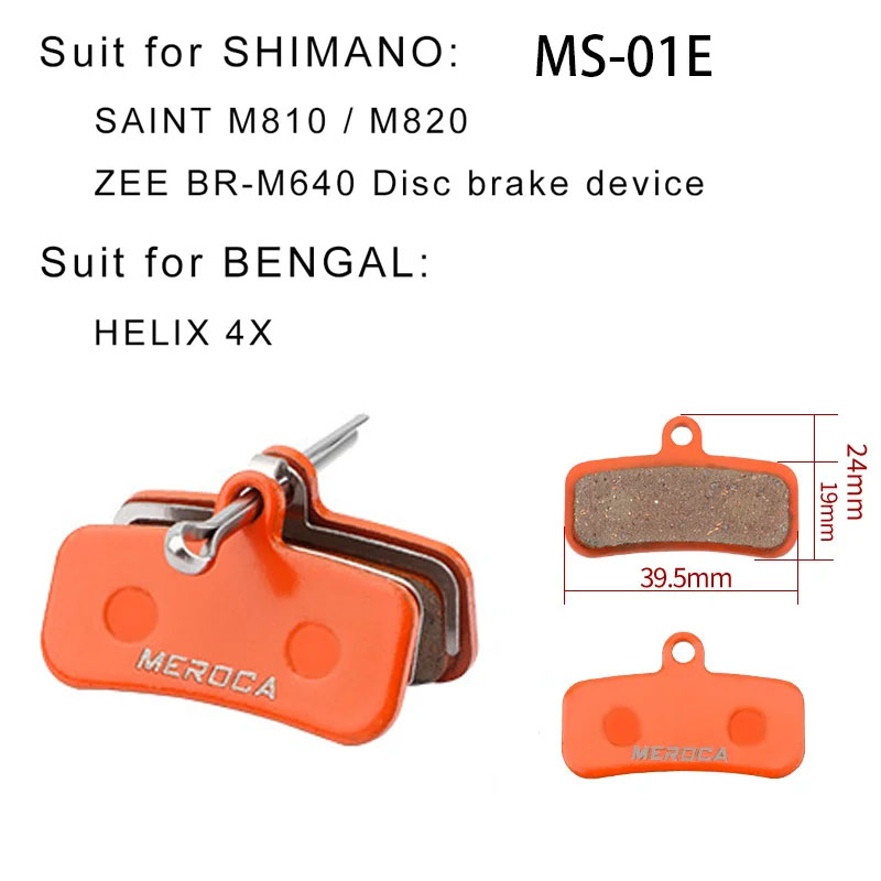 Plaquettes de frein à disque de vélo VTT Deore M615, Shimano G01S, G01S, XTR, M9000, M9020, M985, M988, XT, M8000, M785, SLX, M7000, M666, M675: Rouge