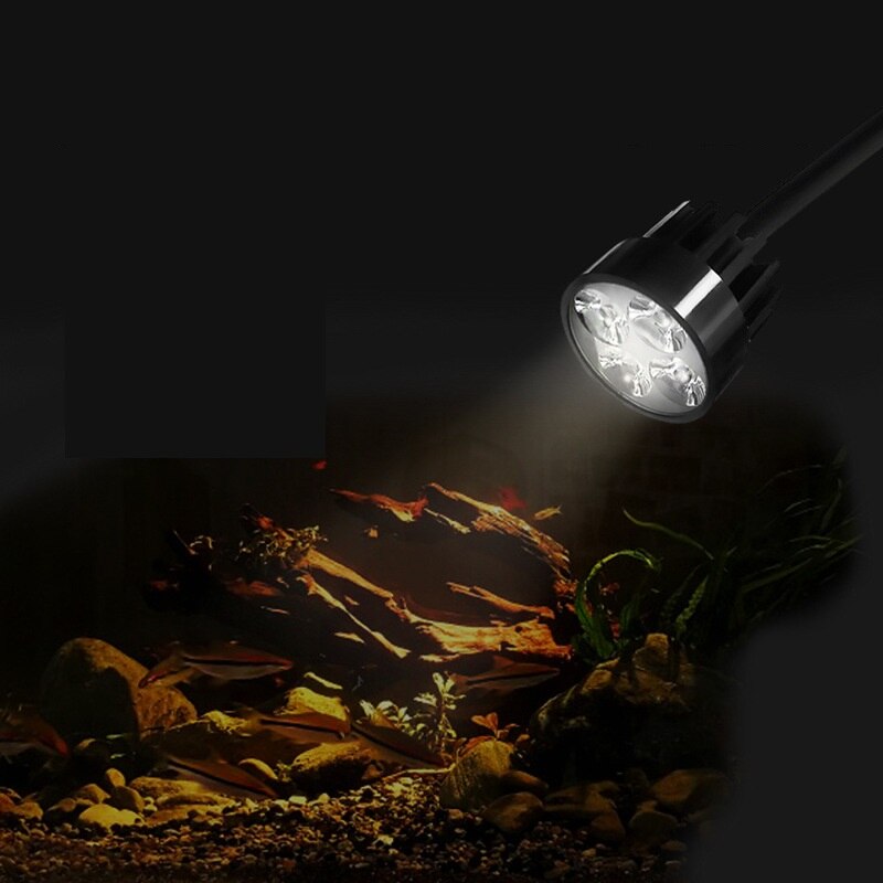 Lumière d&#39;aquarium LED pour Aquarium, Nano plante, lumière pour Aquarium d&#39;eau douce, corail, poissons, paysage aquatique