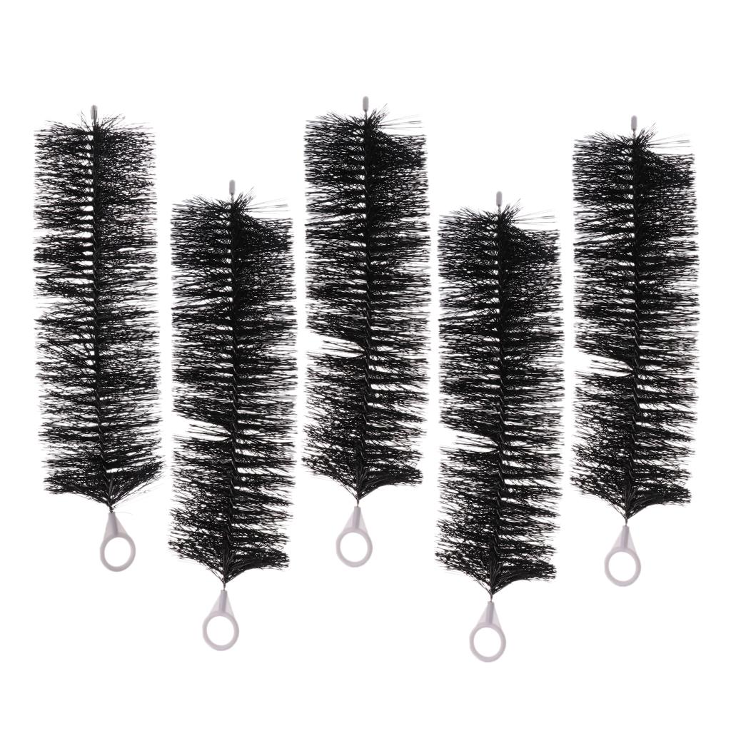 Aquário Filtro Escovas, Peixe Tubo Cleaner, Escova De Limpeza De Água, 5Pcs