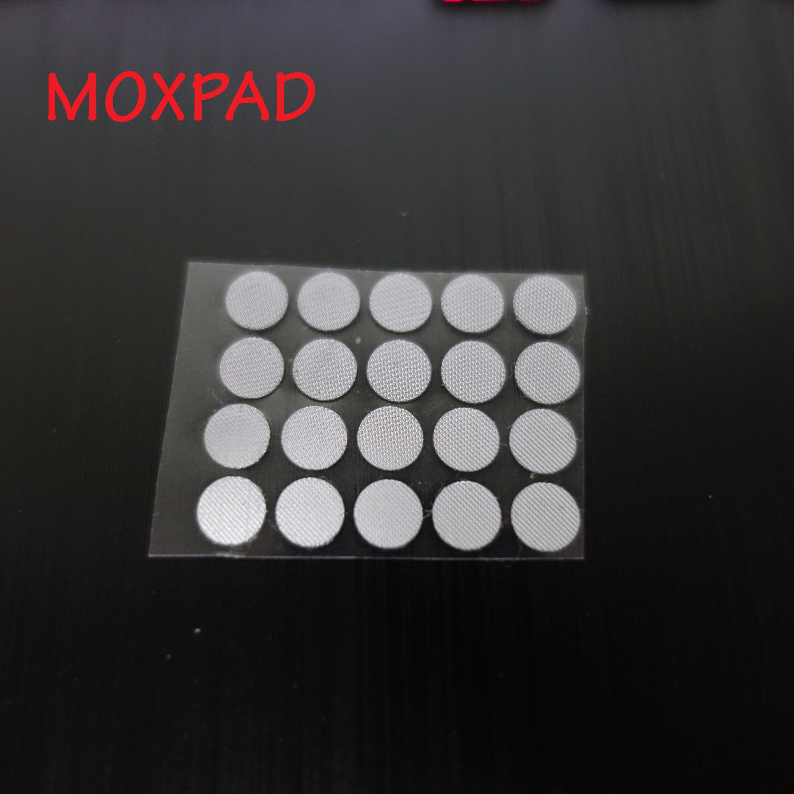 MOXPAD 20 teile/satz Kopfhörer staub Netz Neue Selbst-haften Staub Netzwerk Hülse stahl Gittergewebe 4mm 4,7mm 5mm in-ohr Kopfhörer Teile: 5mm