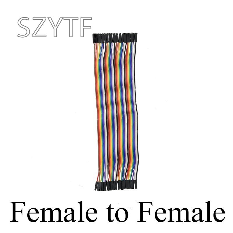 Dupont Line 10/20/30/40CM 40Pin Male to Male + Male to Female and Female to Female Jumper Wire Dupont Cable for Arduino DIY KIT: Orange / 40cm