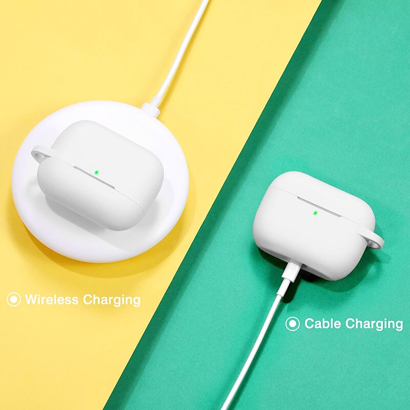 Julår för apple airpods 3 fodral mjuk silikon matt coque bluetooth trådlöst hörlursfodral för air pods pro