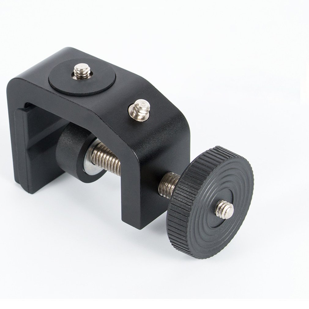 Desktop Universal Multifunction C-style Camera Screw clamp + 360 Degree Mini Ball Head 1/4" Screw Flash Speedlite