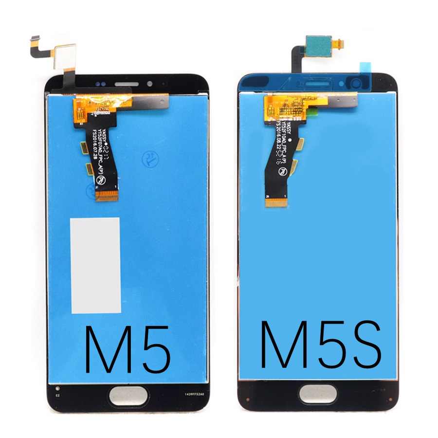 Originale Per Meizu M5 Nota M621H Display LCD Touch Screen con Telaio Per Meizu M5 M611H Schermo LCD Per MEIZU m5S/M5S mini M612H