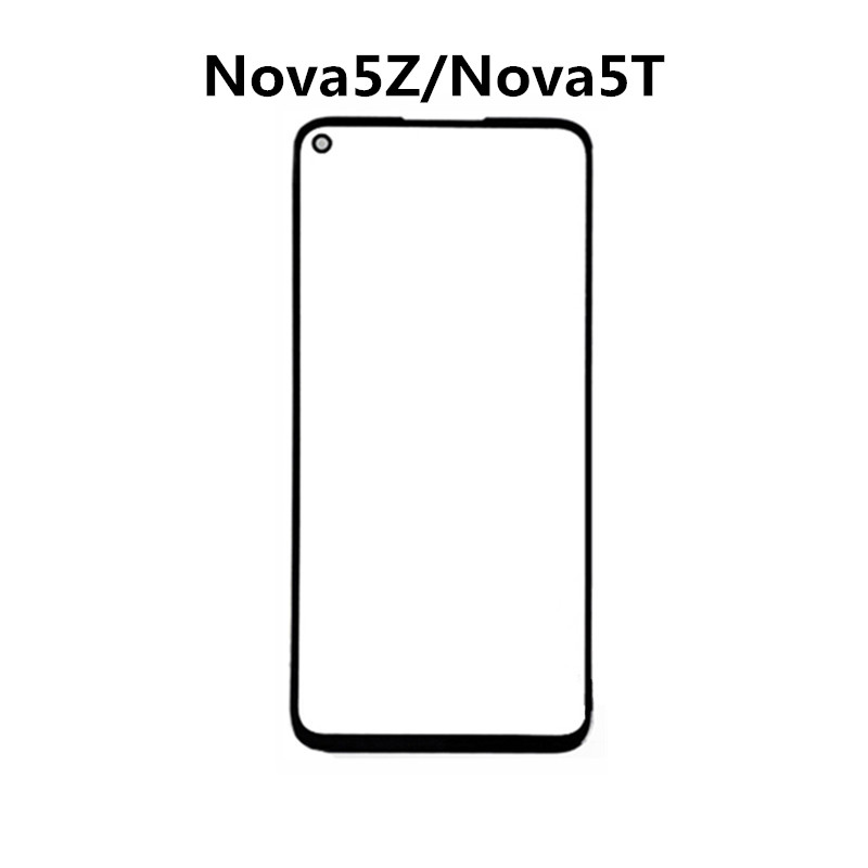 Outer Screen For Huawei Nova Plus 2 2S 3 3i 4 4e 5 Pro 5Z 5T Touch Panel LCD Display Front Glass Repair Replace Parts + OCA