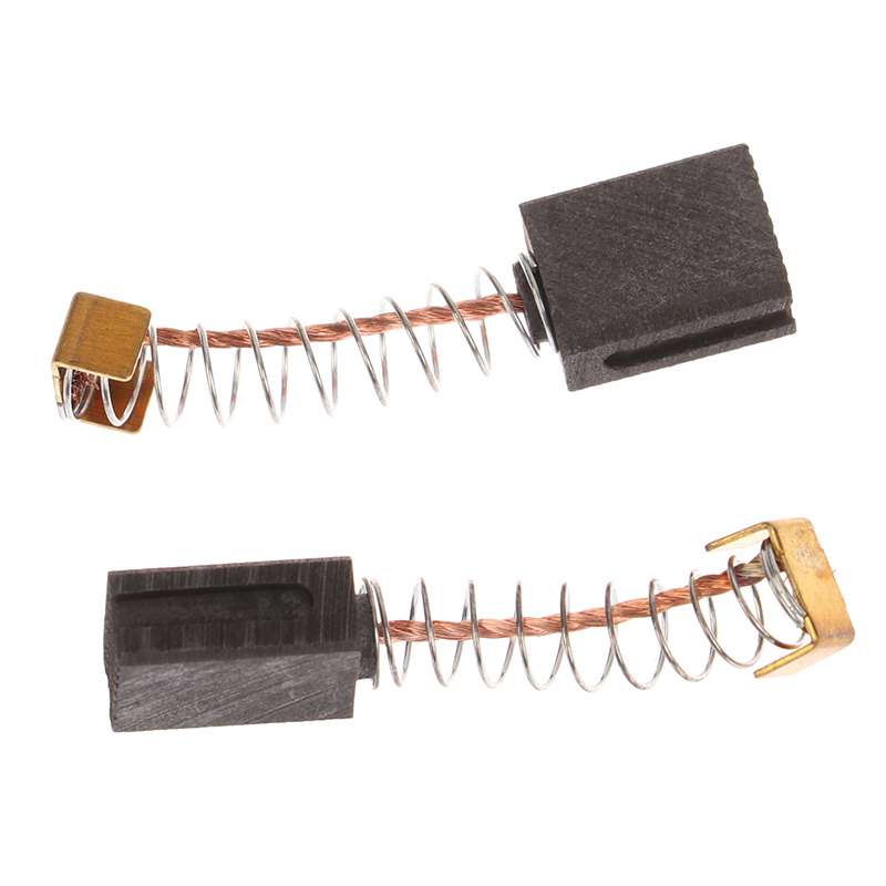 2 stuks Voor Parkside PBH 1500 A1 6x10x14mm Koolborstels Motor Kolen Slijpen kolen Motor Koolborstels Vervanging Carbon Motor