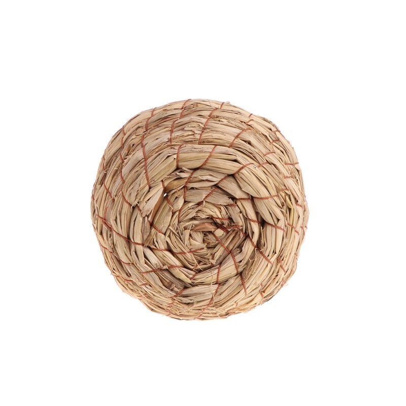 Bird Nest Woven Natural Straw Parrots Pigeon Swallow Small House Cage Handmade