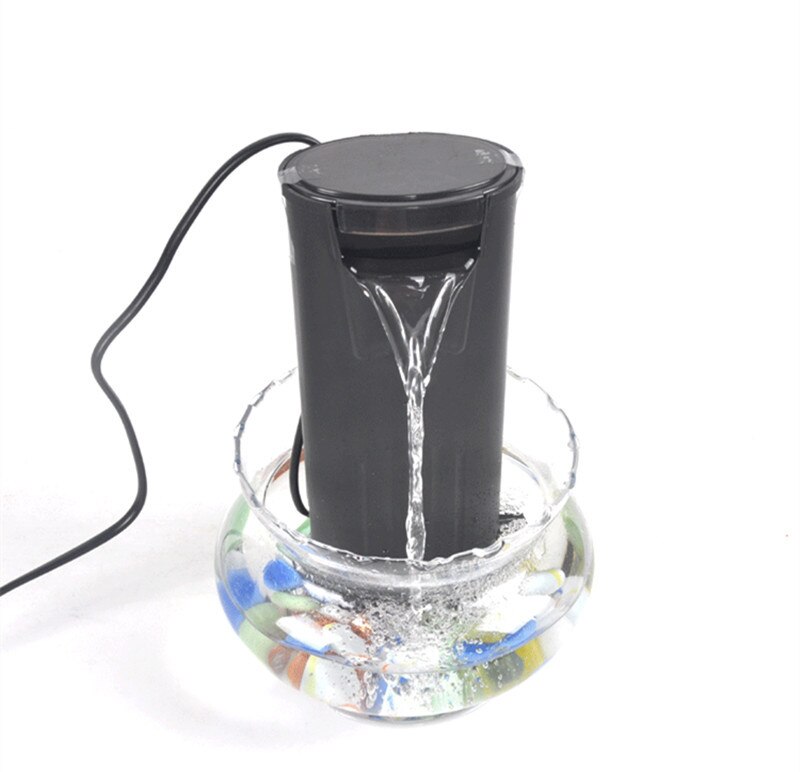 Filter Turtle tank low water level shallow water small fish tank waterfall small silent built-in water purifier turtle pump