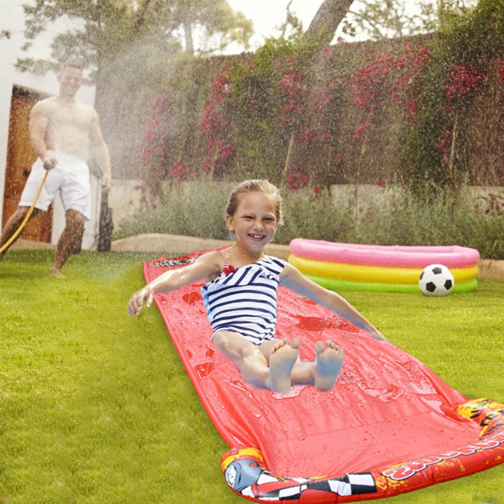 Opblaasbare Glijbaan Zwembaden Opblaasbare Sprinkler Kids Kinderen Zomer Zwembad Pvc Outdoor Achtertuin Gazon Water Games Speelgoed