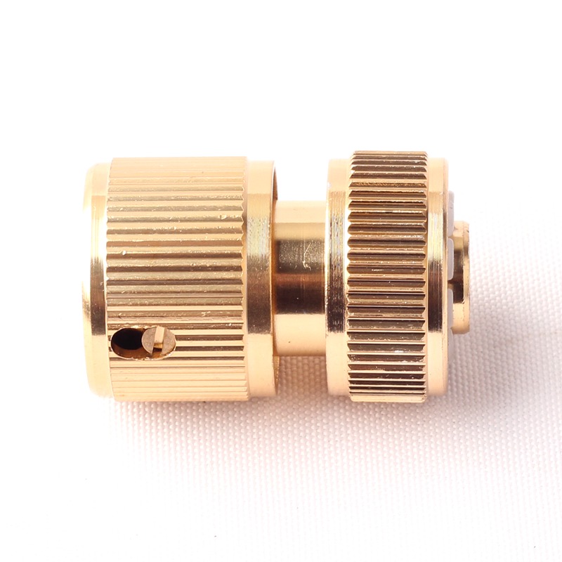 1/2 " aluminium snabbkoppling vattenkran kopplingar trädgård bevattningsslang snabba skarvar växtbevattning 16mm slang adapter