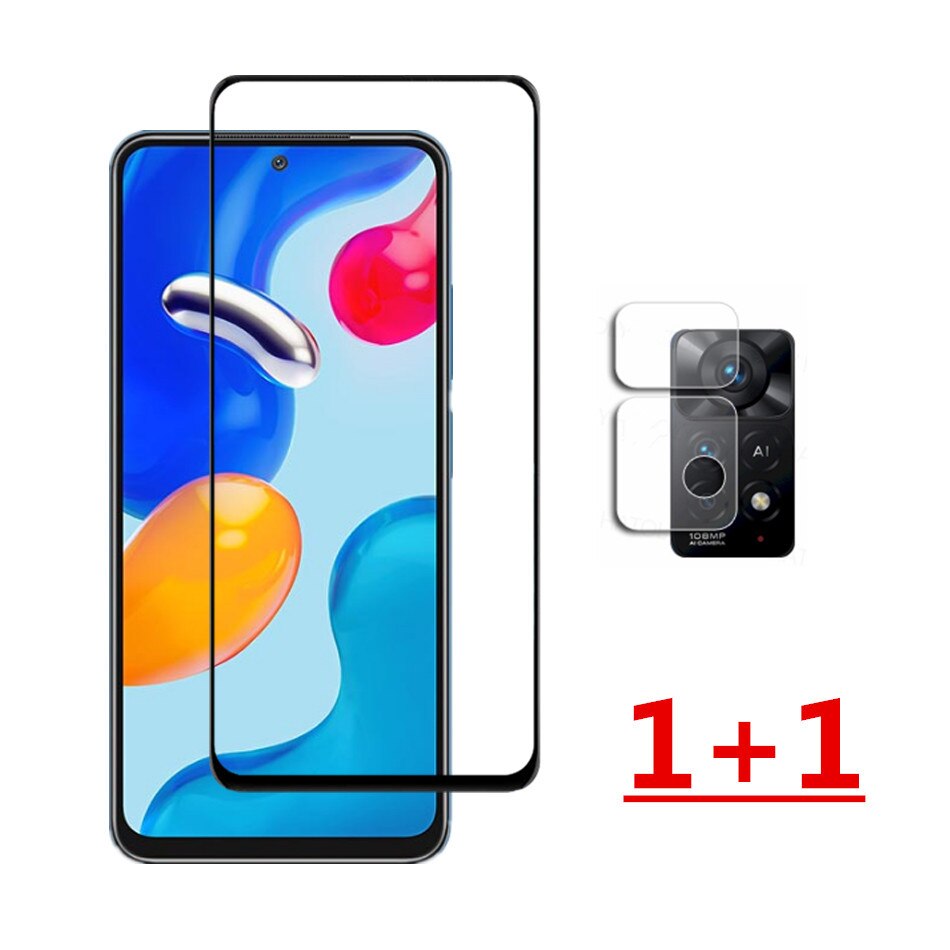 Voor Redmi Note 11 4s Screen Glas 9D Gehard Beschermende Voorzijde Film Soft Camera Lens Film Voor Xiaomi Redmi Note 11 Zachte Bescherming: 1Glass 1 Lens film / Note 11