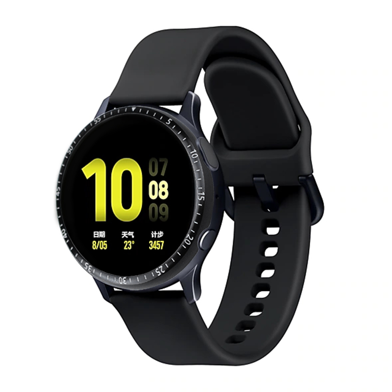 For Samsung galaxy watch Active 2 40mm 44mm Bezel Ring Case Cover Frame Anti Scratch Metal Protection Bezel for Samsung watch