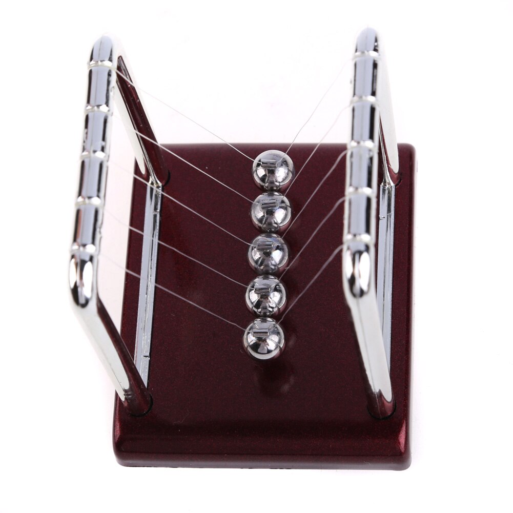 Bolas de acero de equilibrio de cuna de Newton, Bola de colisión de movimiento perpetuo, enseñanza escolar de física, ciencia, péndulo, juguete, , decoración del hogar