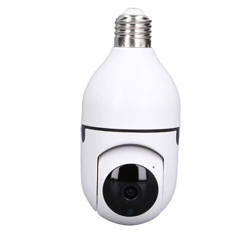 WIFI Camera Bulb Socket Infrared CCTV Dome Motion Detection for Indoor