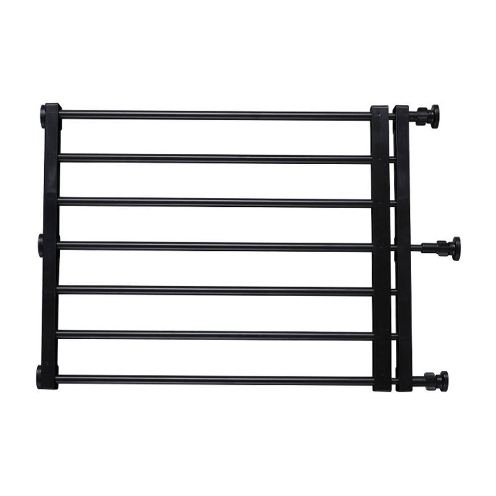 Infällbar lekhage för husdjur, universell inomhusgrind för husdjur, svart/vit, ingen borrning, husdjurssäkerhetshägn balkong: Gul