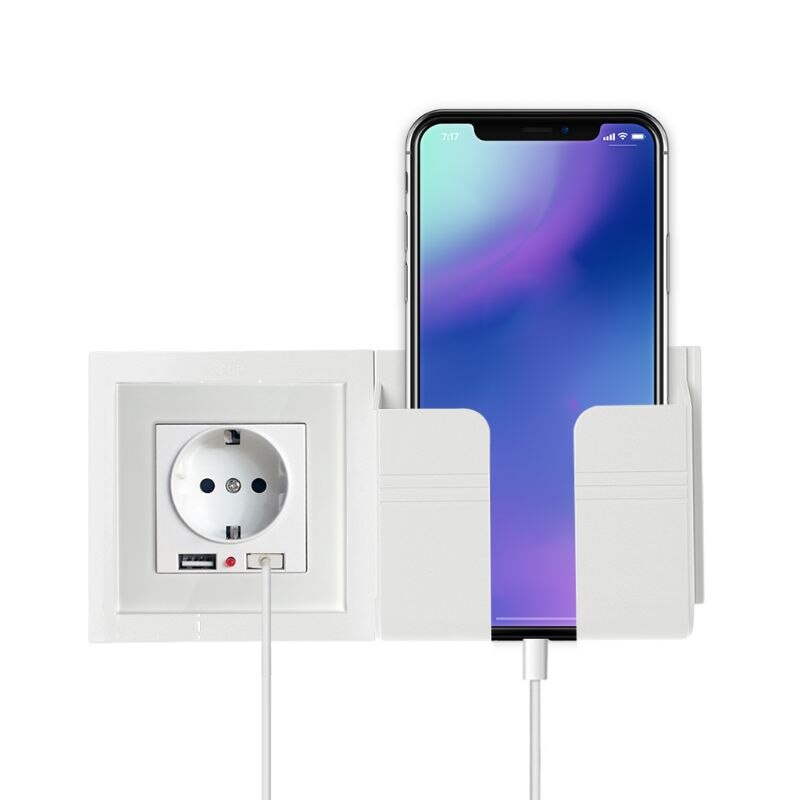neue Steckdose praktisch Halfter Smartphone Ladestation Gestell Halfter Stecker Elektrische Ausrügestochen