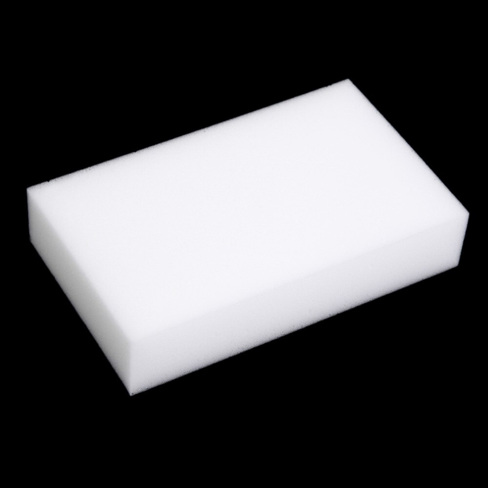 100pcs/lot White Magic Sponge Cleaner Eraser Multi-functional Cleaner Melamine Sponge for Kitchen Bathroom Cleaning 100x60x15mm