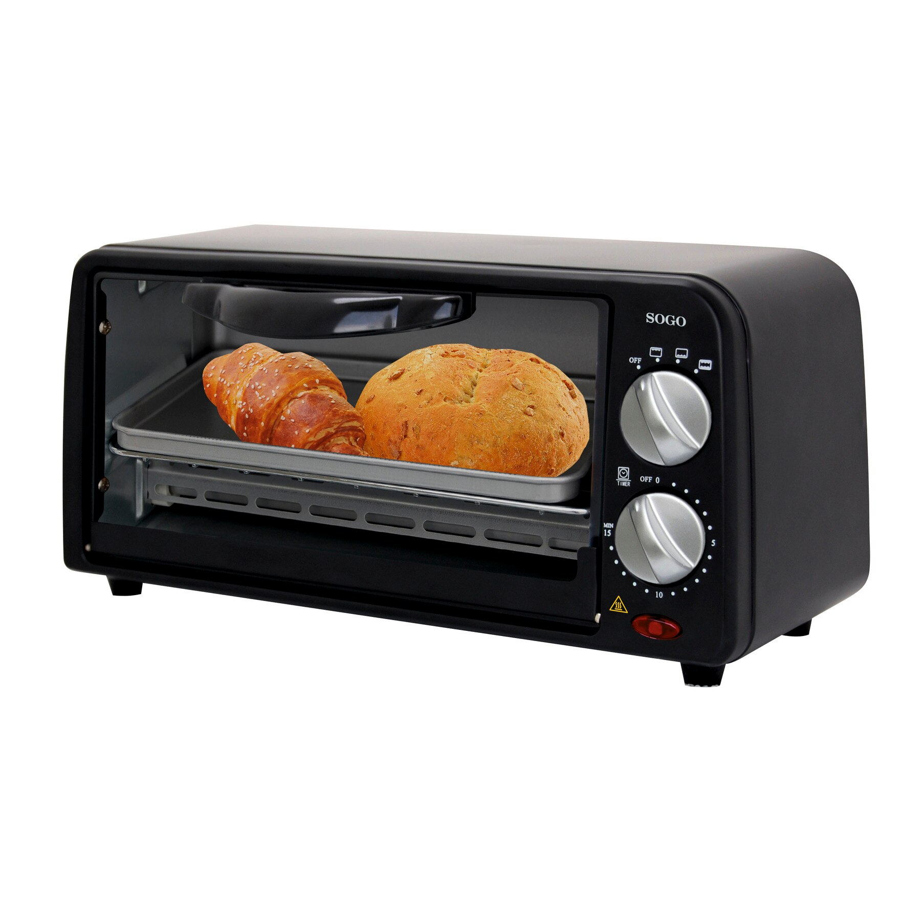 Mini Toaster Ofen-6L-650 W-A13