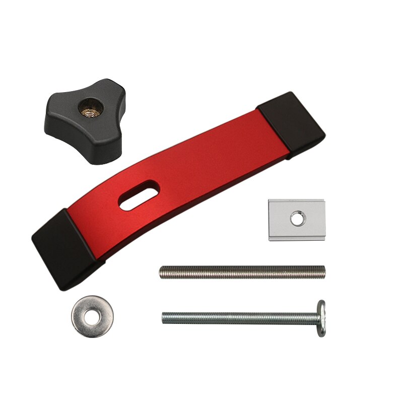 Woodworking T Track Clamping Blocks Platen Router Table Metal Quick Acting Hold Down Clamp Set Woodworking Tool Accessories: Set D