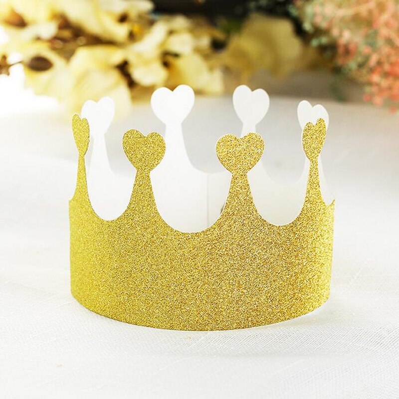 Adults Children Crown Prince Princess King Queen Crown Birthday Party Hats Head wear Birthday Halloween: 3