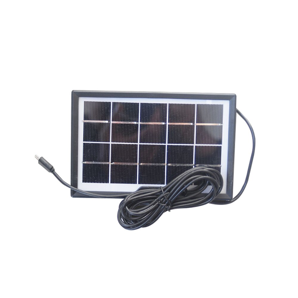 Intelligent Garden Automatic Watering Device Solar Energy Charging Potted Plant Drip Irrigation Water Pump Timer System: 1.8W Solar Panel