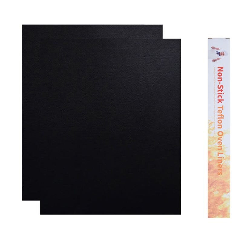 Revestimiento Universal para horno, antiadherente, resistente, para barbacoa, parrilla, esterillas, ventilador, cocina asistida, forro: 2