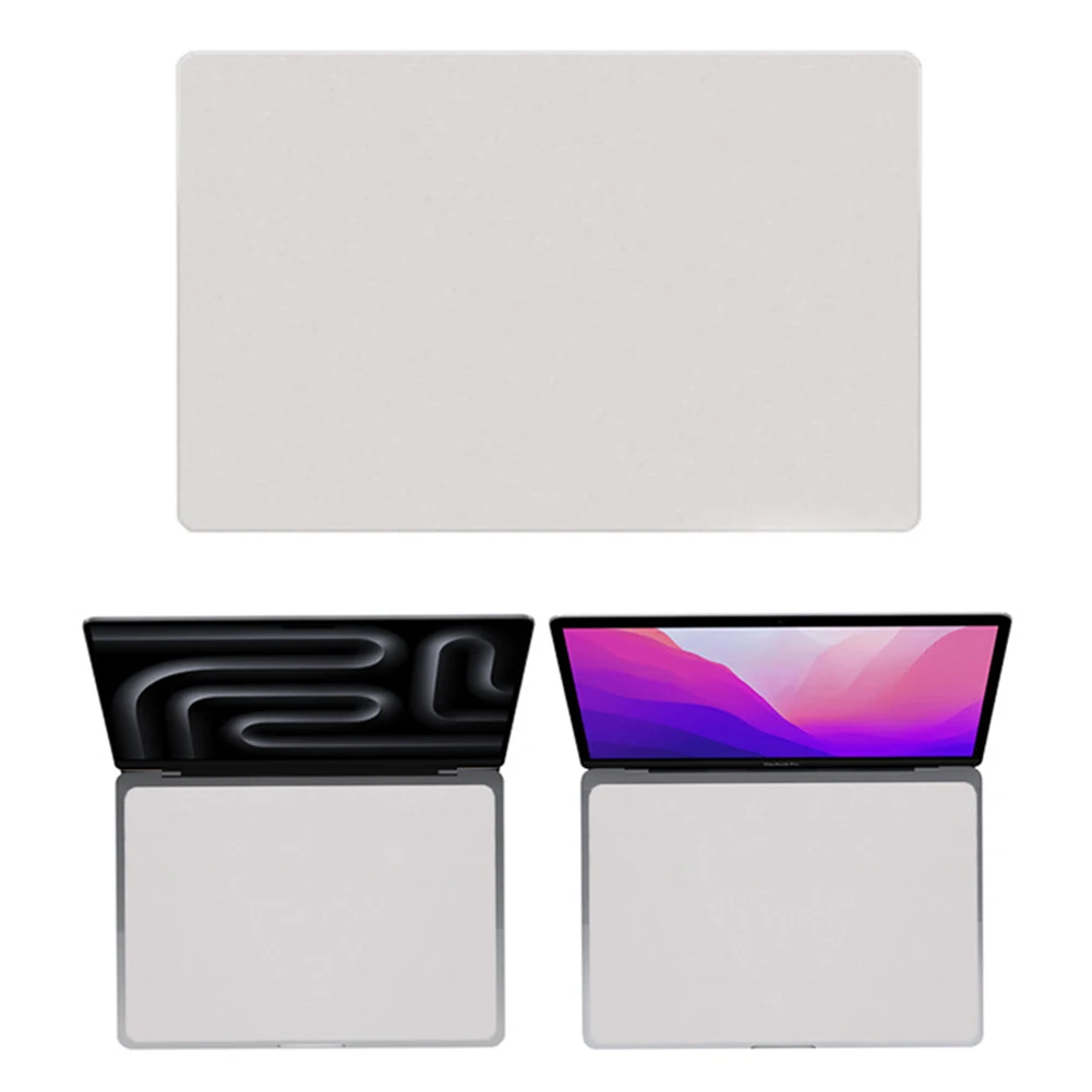 Laptop-Schutzfolie, Mikrofaser, staubdicht, Handfläche, Tastatur, Decke, Abdeckung, Notizbuch, Laptop-Bildschirmtuch, MacBook Profi 13/15/16 Zoll