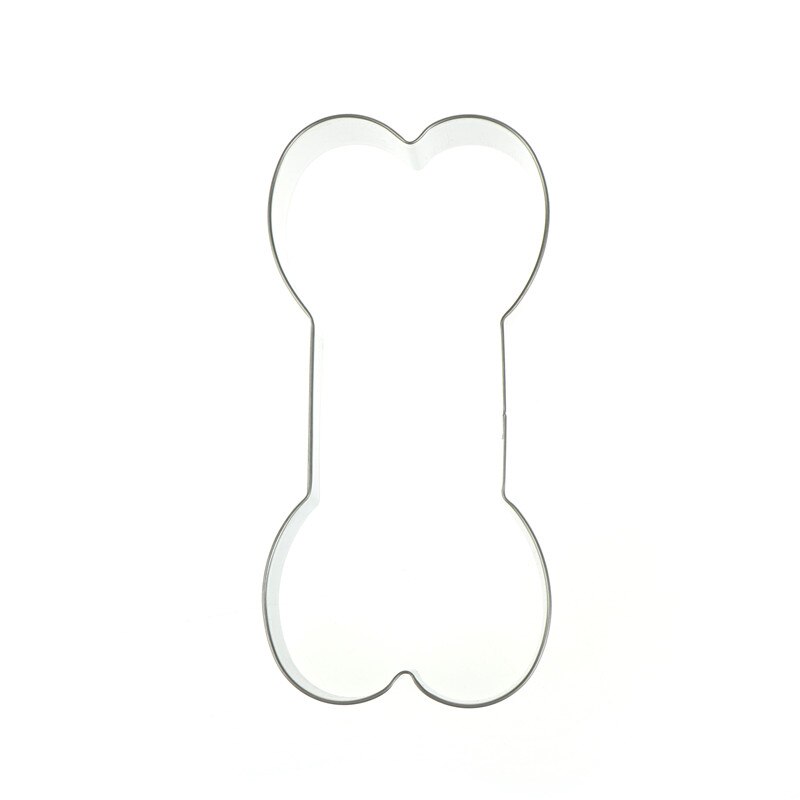 3 Stks/set Cookie Cutter Bakvormen Hond Bot Vorm Cookie Biscuit Mold Rvs Diy Keuken Koken Cookie Gereedschap