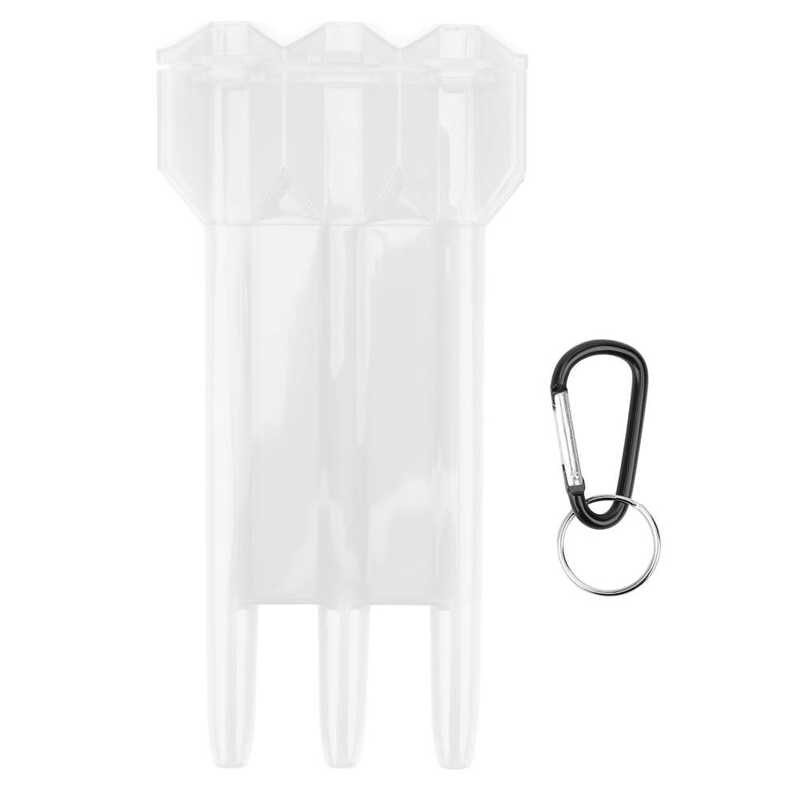Universal Portable Big Size Dart Box Darts Tool Box For Darts Game Dart Accessories Plastic Darts Holder: White