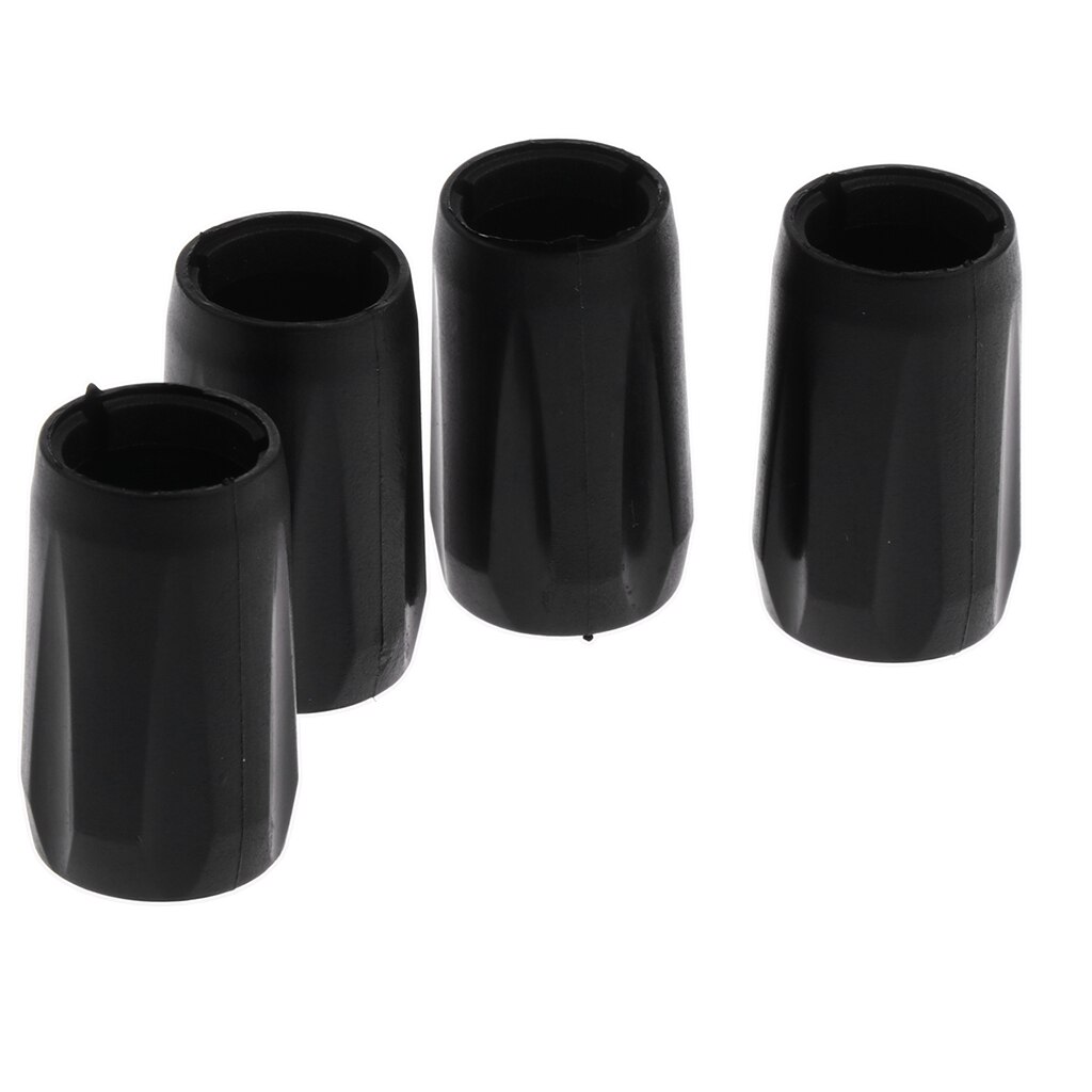 Magideal 4x Plastic Walking Pole Tips Protector Vervanging Voor Wandelen Trekking Bergbeklimmen