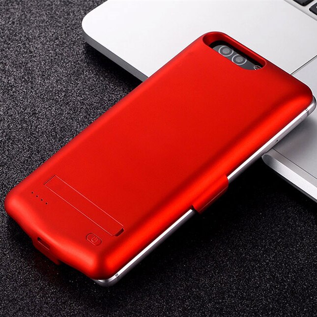 Coque de chargeur de batterie en Silicone souple, 10000 Mah, étui pour Huawei P9 Plus P10 Plus V10 P10 Plus V10: Red