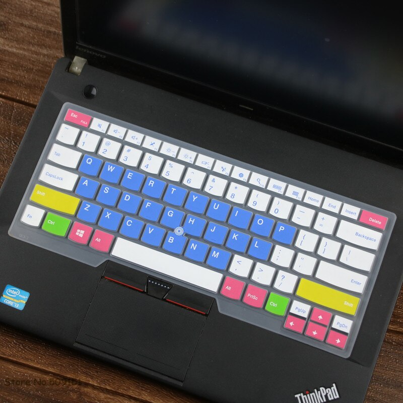 silikon tastatur abdeckung haut schutz für Lenovo thinkpad S440 E455 E450 E455 E460 E465 T450 T450S X1 Yoga: Candyblue