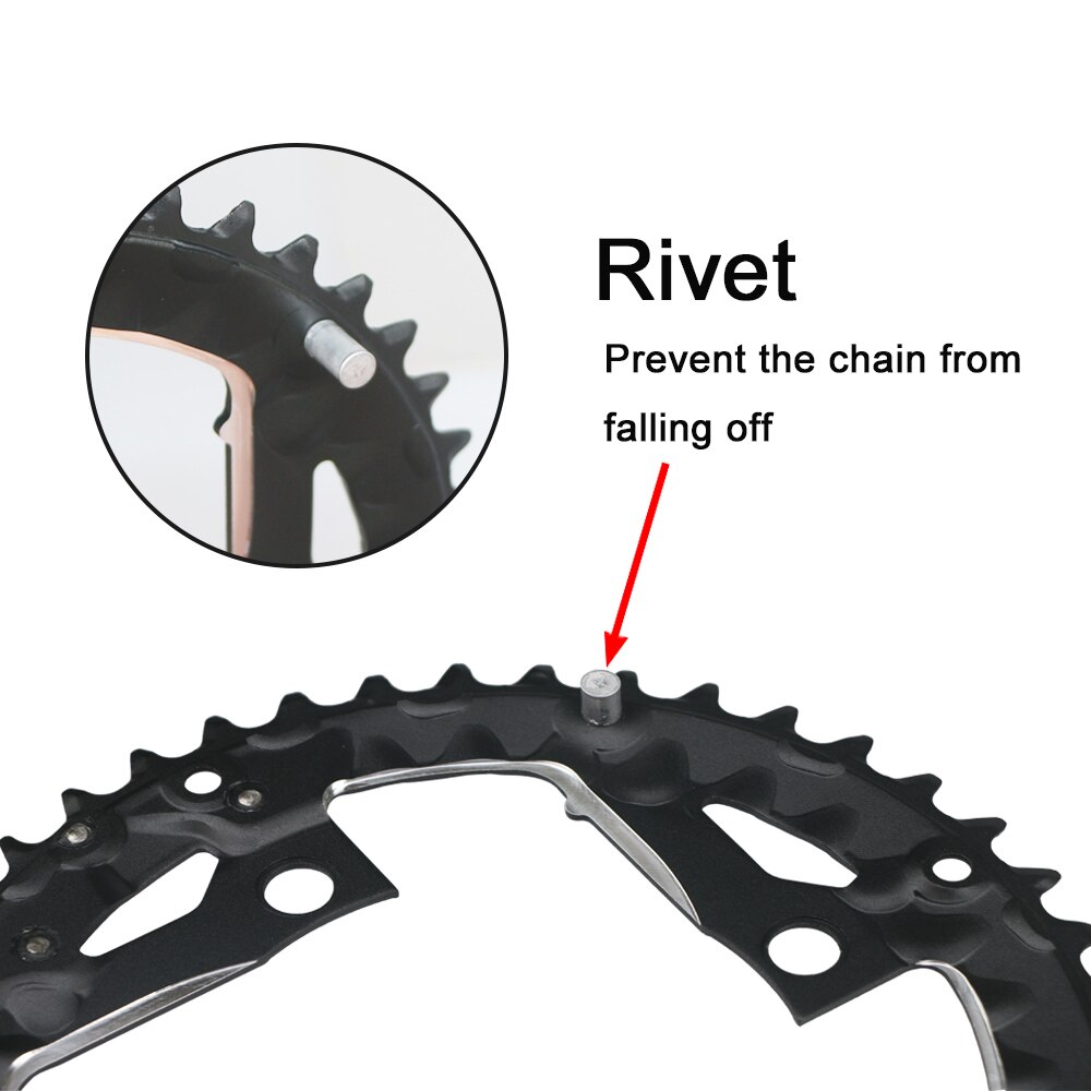 104BCD 64BCD Kettingblad 44T 32T 22T 7/8/9 Speed Crank Bike Crankstel Keten Ring Mtb Bike kettingwiel Voor Shimano Alivio Sram Slx Xt