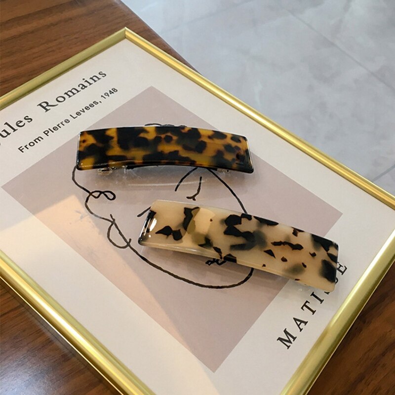 De francés mediano, horquilla Rectangular con Clip para el pelo, pasador, tocado con horquillas, accesorios, utensilios de estilismo para el cabello de belleza 1 pieza