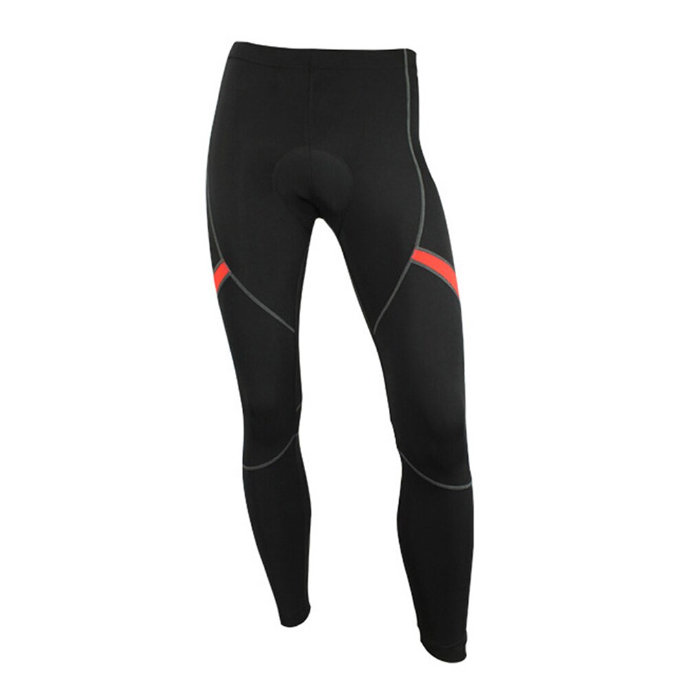 Heren thermische hardloopbroeken atletische fietsbroek fleece koud weer outdoor fiets fietsbroek