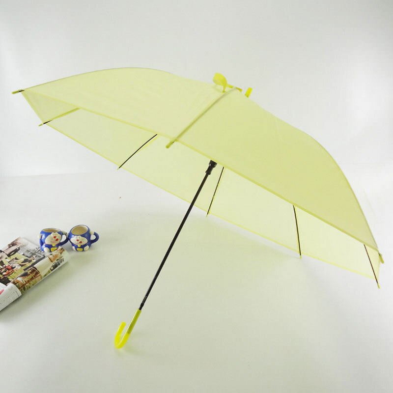 paraguas de lluvia transparente con forma de seta decoración de boda Parasol mujeres chicas Anti lluvia sol