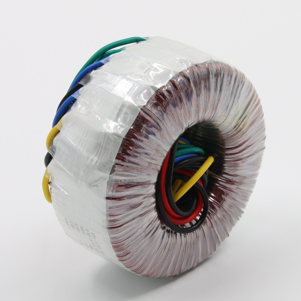 300W HiFi Audio Power Transformer Output: 24V*2+12V*2+6V Pure Copper Toroidal Transformer