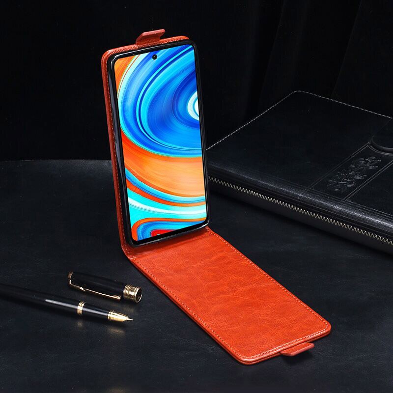 UP Down Fall Für Xiaomi Redmi Hinweis 9s 6.67 "Telefon Tasche Holster Vertikale Flip PU Leder Abdeckung Redmi note9s 9 Pro Max Pro Fällen