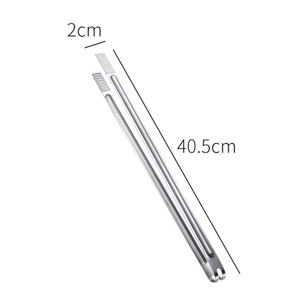 Portable Food Tongs Stainless Steel Tongs Kitchen BBQ Meat Salad Bread Cooking Tongs Food Clip Barbecue Clip Tongs Kitchen Tools: 16inch