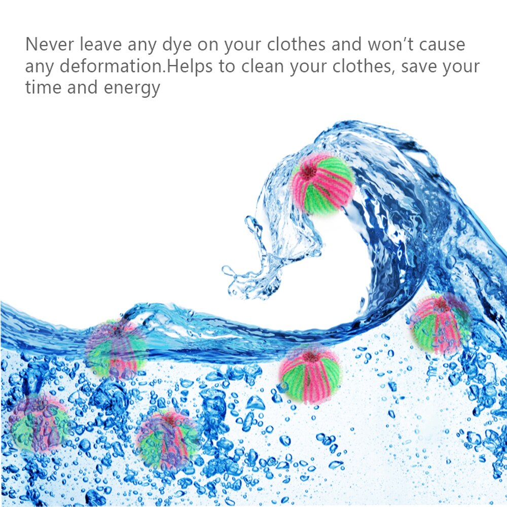 Tool washing machine random color soft and durable cleaning effect good cleaning ball