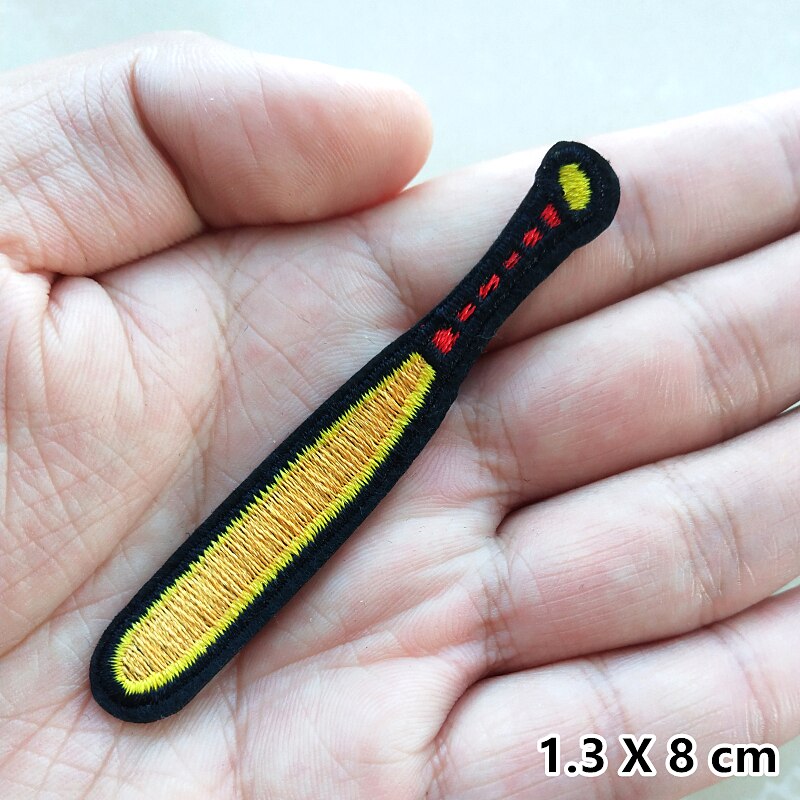 Ball Pattern Embroidery Patches For Clothes Iron on Appliques Basketball Football Stickers Embroidered Badges DIY Patch Baseball: 236