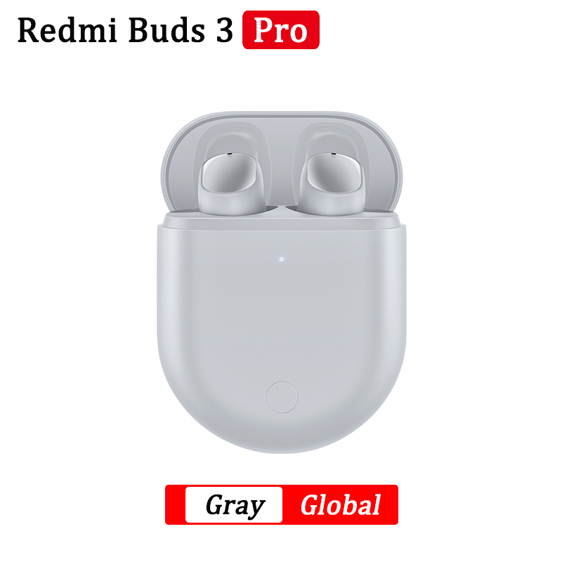 Xiaomi Redmi Buds 3 Pro TWS auricolare Bluetooth Redmi Airdots 3 Pro auricolare Wireless ANC IPX4 per K40 Note 10 Pro: GREY GL  standard