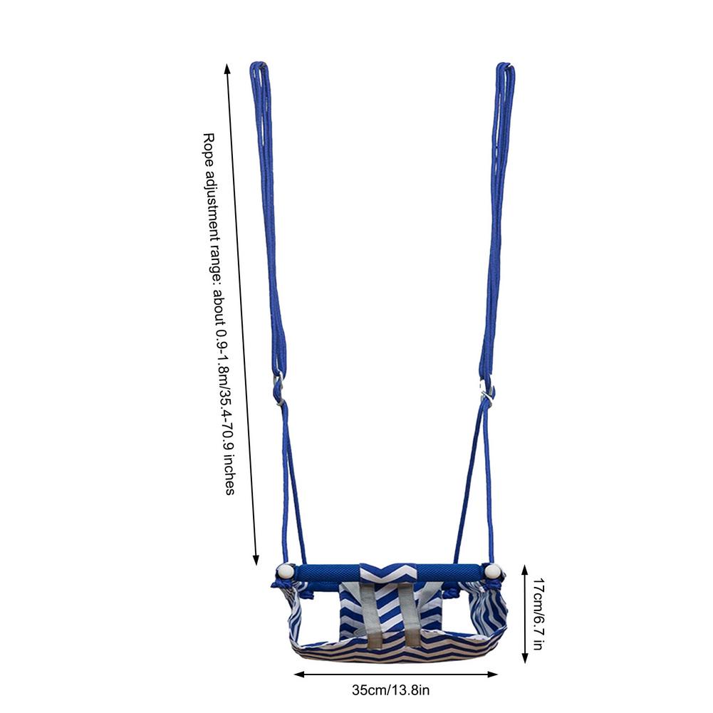 Kids Swing Seat Indoor Child Swing Set Adjustable Height Perfect For Outdoor Garden Tree Swing Rope Seat For Kids 55kg