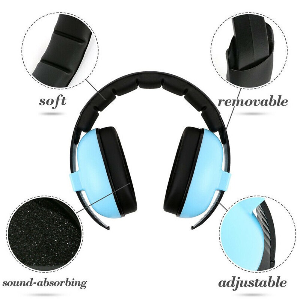 Baby Earmuffs Noise Cancelling Ear Hearing Protection Headphones for Kids Infant