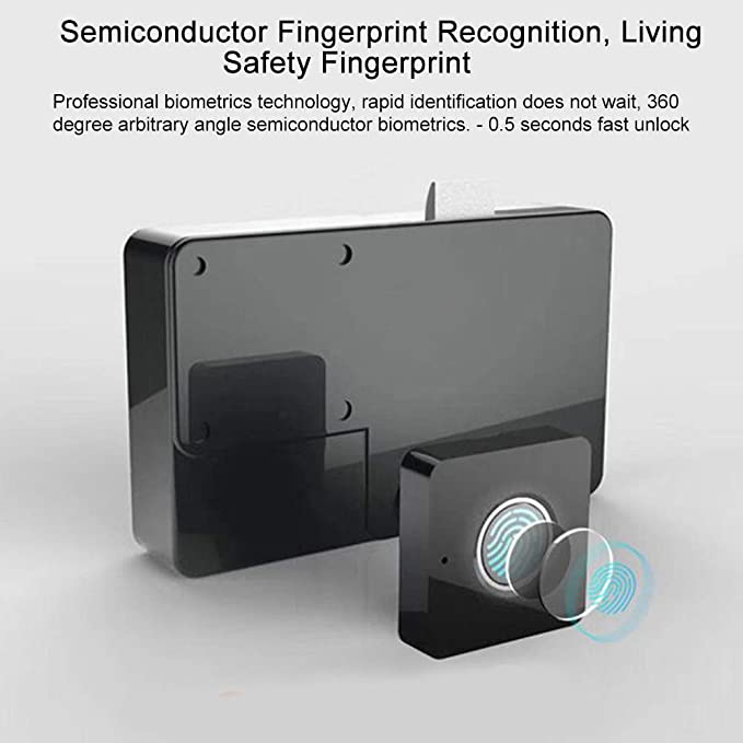 Smart Keyless Digital Fingerprint Cabinet Lock/ Electronic Biometric Fingerprint Drawer Locks